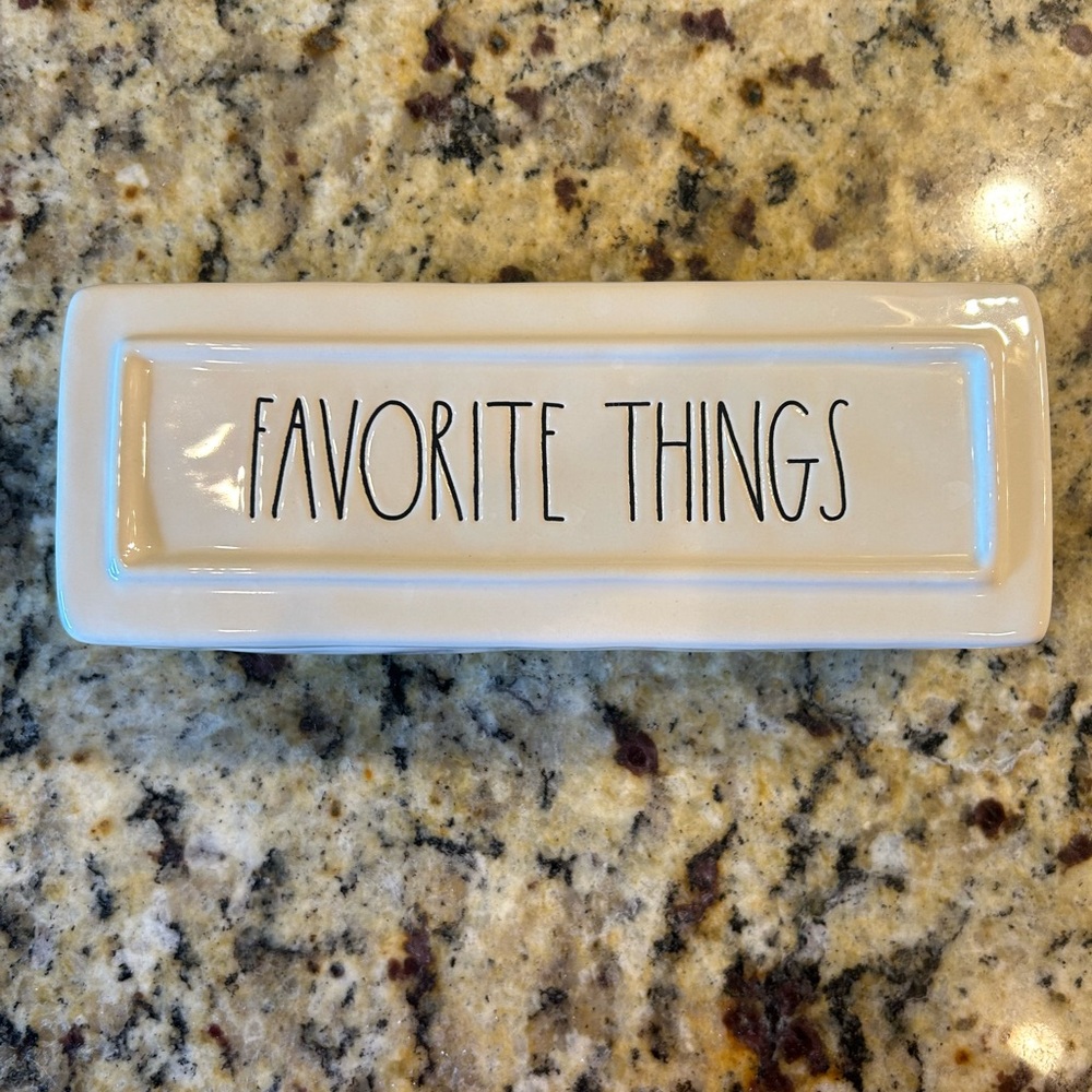 Rae Dunn FAVORITE THINGS Storage Box